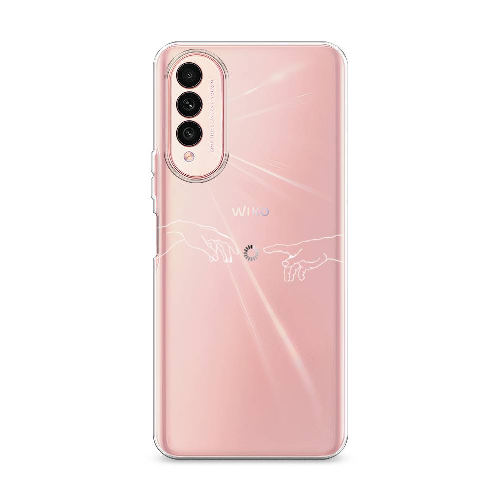 

Чехол Awog на Wiko T50 "Загрузка творения", Белый;прозрачный