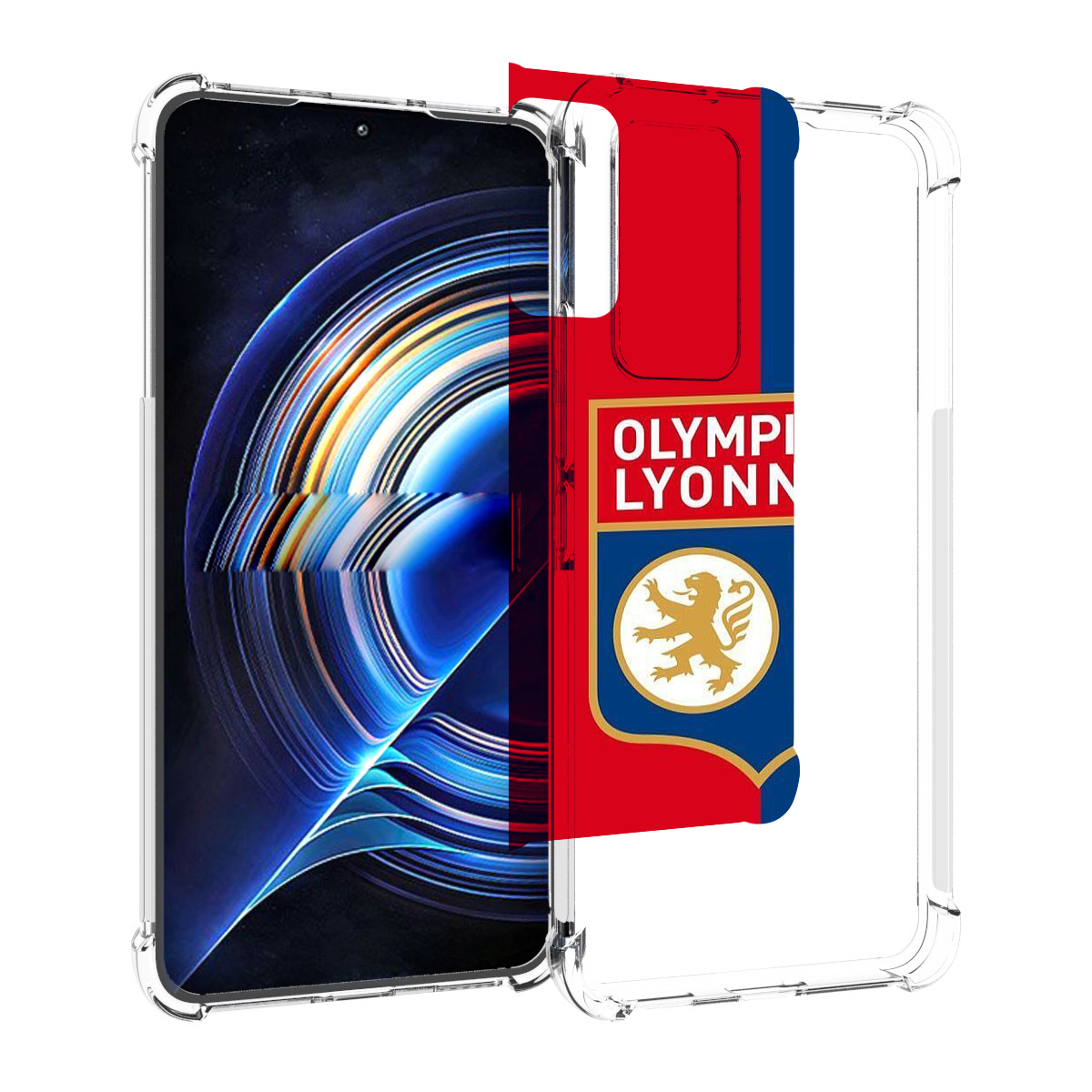 Чехол MyPads фк лион эмблема для Tecno Camon 19 Neo