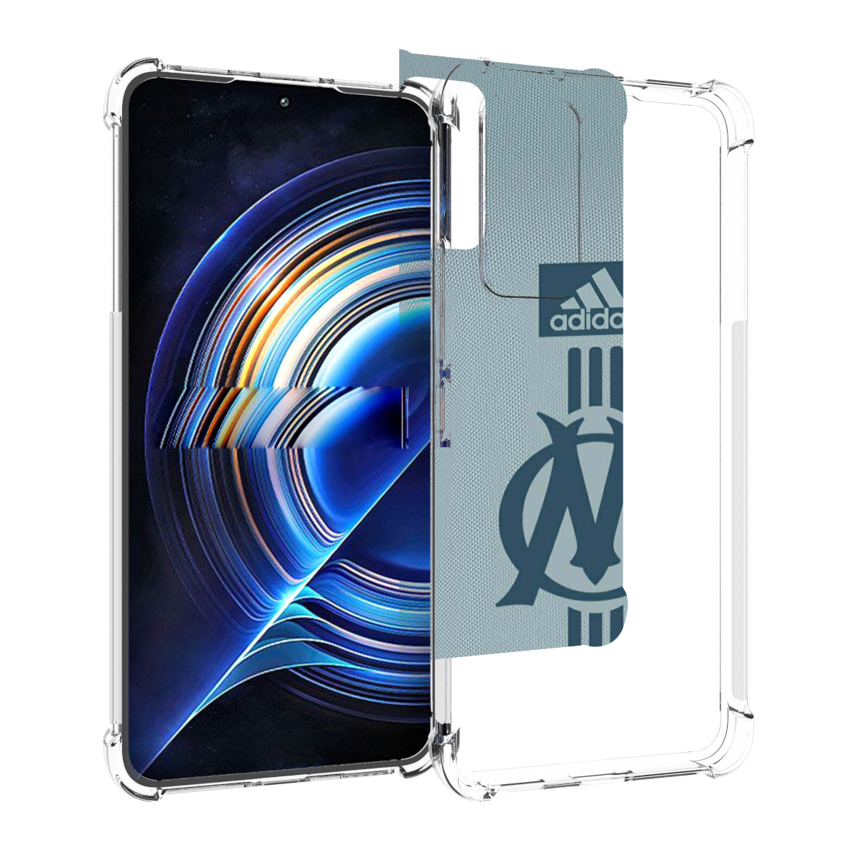 

Чехол MyPads фк марсель для Tecno Camon 19 Neo, Прозрачный, Tocco