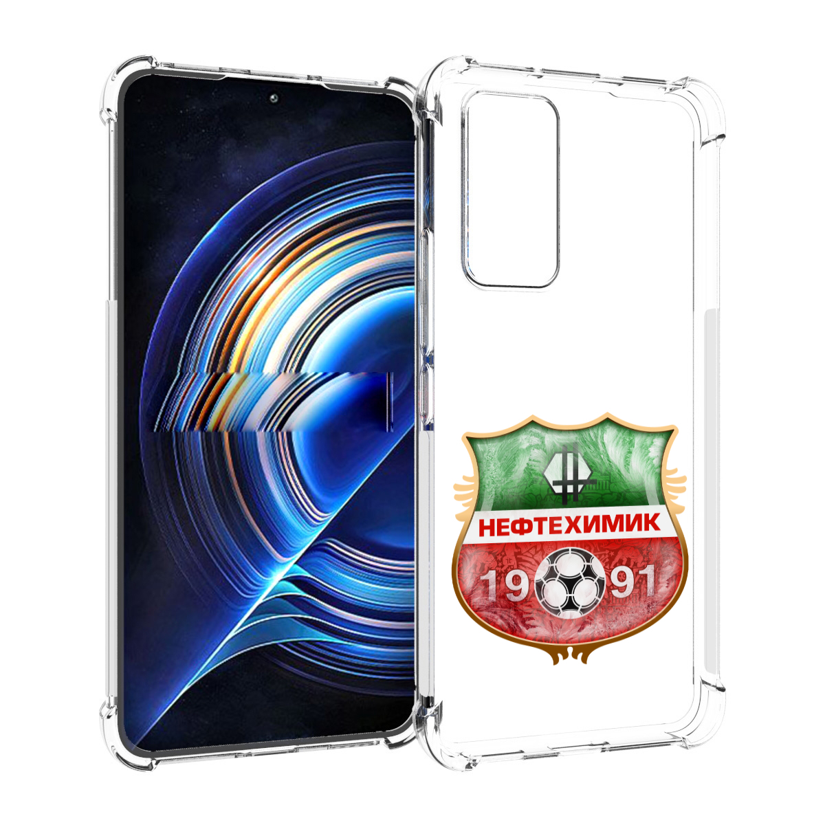 

Чехол MyPads фк нефтехимик нижнекамск для Tecno Camon 19 Neo, Прозрачный, Tocco