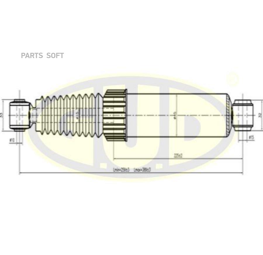 

Амортизатор Зад GUD GSA553218