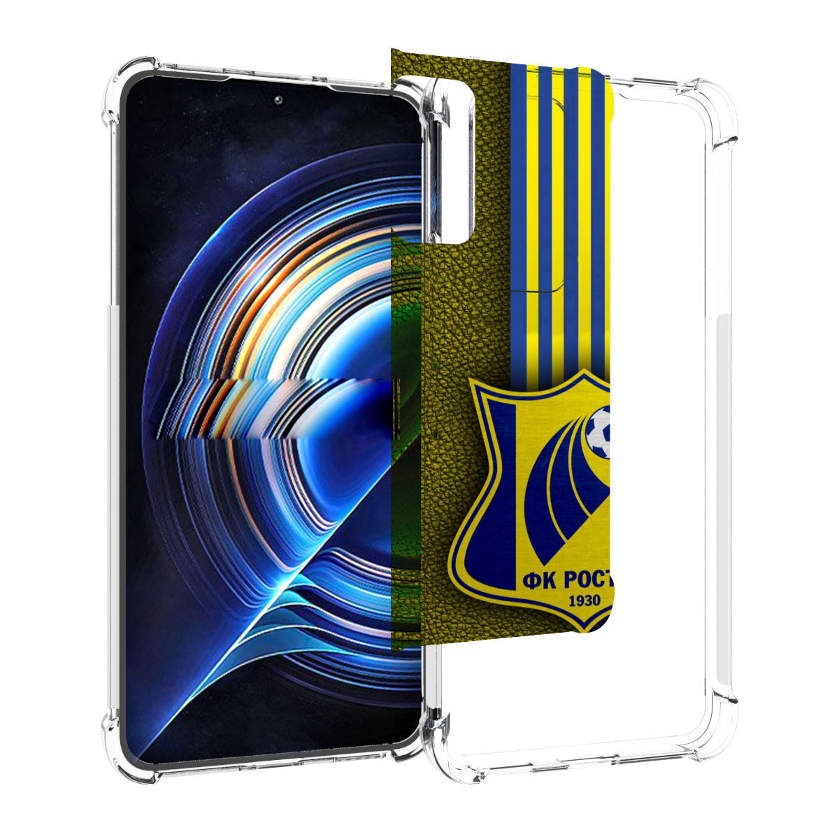 

Чехол MyPads фк ростов мужской для Tecno Camon 19 Neo, Прозрачный, Tocco