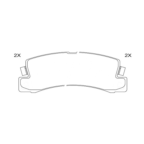 

Колодки Тормозные Задние Toyota Camry(V20) >01/2.4 01>/Carina(T150/170) 1.6-2.0d >92/Carin