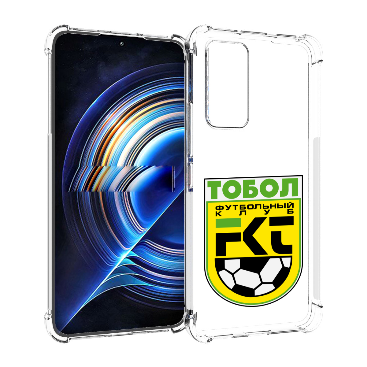 

Чехол MyPads фк тобол мужской для Tecno Camon 19 Neo, Прозрачный, Tocco