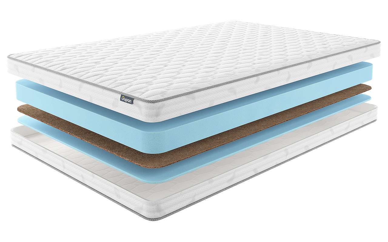 

Матрас Gupan Energy Hara 10 120x200 см, Белый, Energy Hara 10
