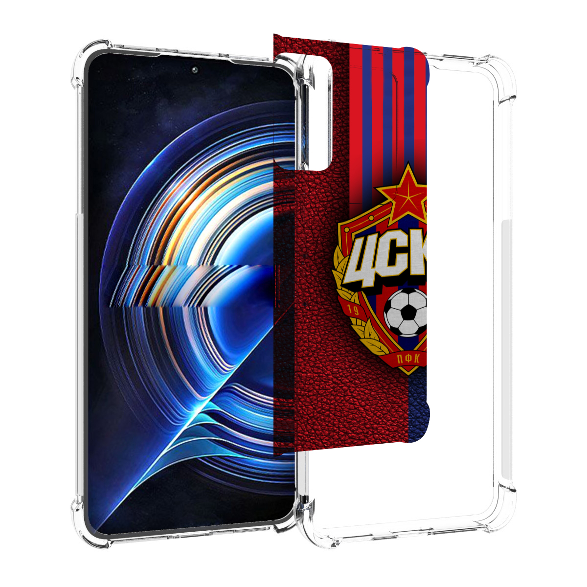 

Чехол MyPads фк цска для Tecno Camon 19 Neo, Прозрачный, Tocco