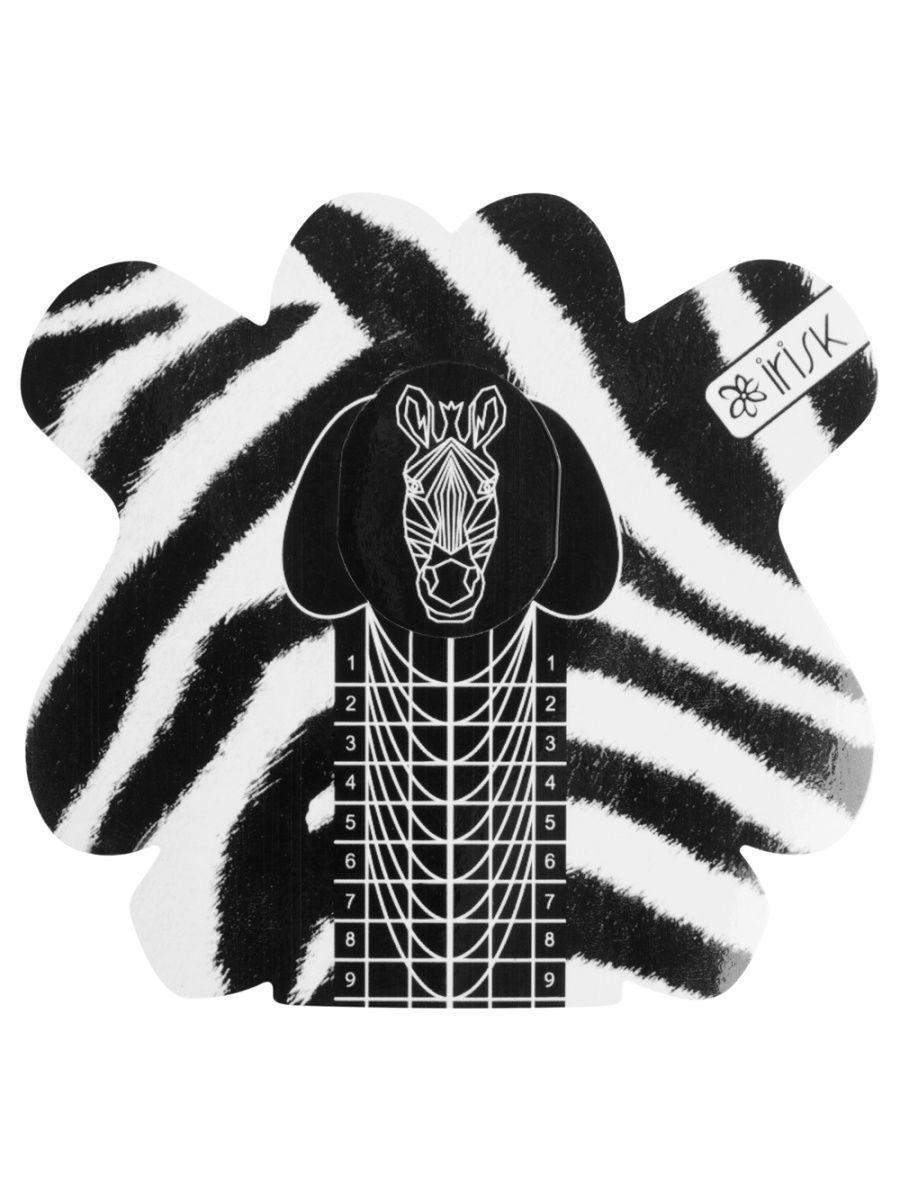 Формы для наращивания Сафари, 100шт. IRISK 01 Зебра зебра это зебра