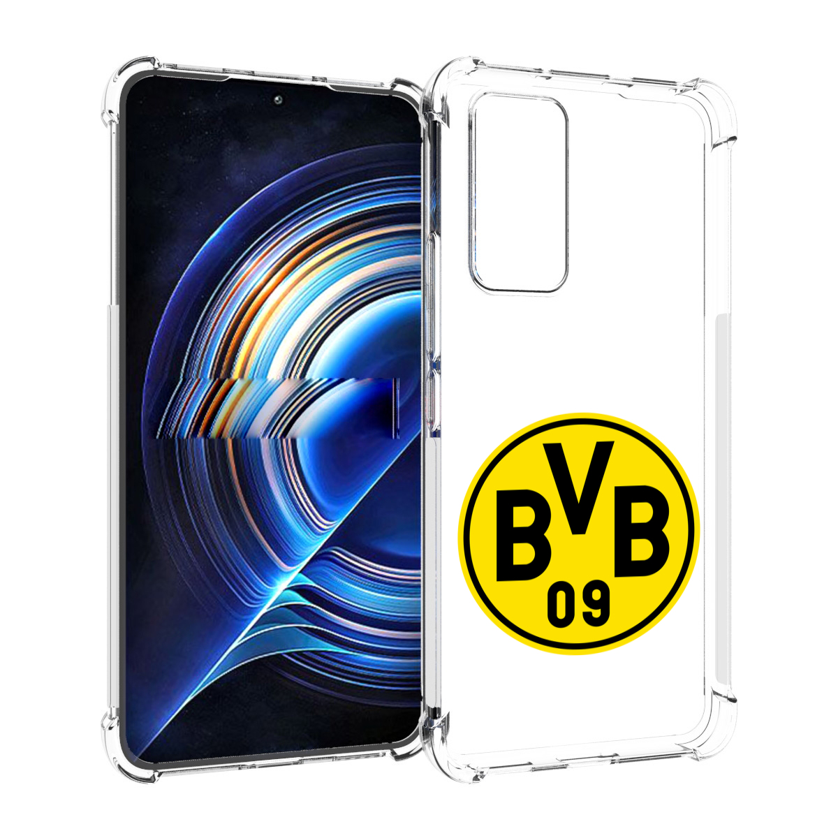 

Чехол MyPads фк-боруссия для Tecno Camon 19 Neo, Прозрачный, Tocco