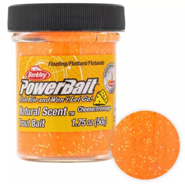 

Паста Berkley Powerbait NATURAL SCENT CHEESE FLUO ORANGE, Оранжевый, Powerbait Natural Scent Cheese Egg