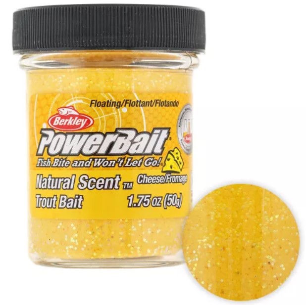 Паста Berkley Powerbait NATURAL SCENT CHEESE GLITTER