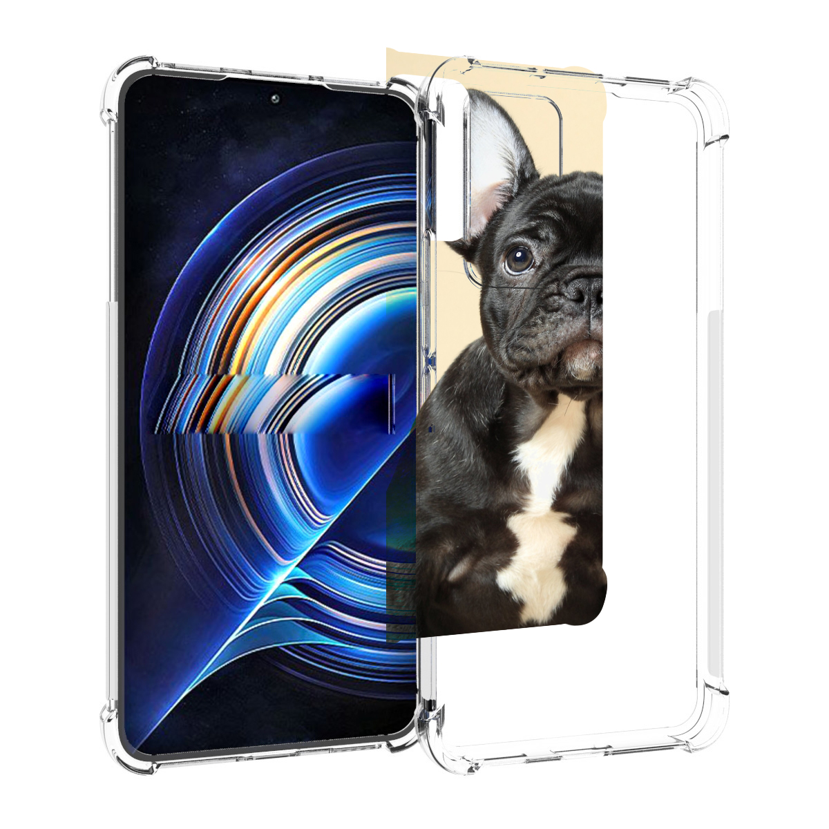 

Чехол MyPads французскии бульдог для Tecno Camon 19 Neo, Прозрачный, Tocco