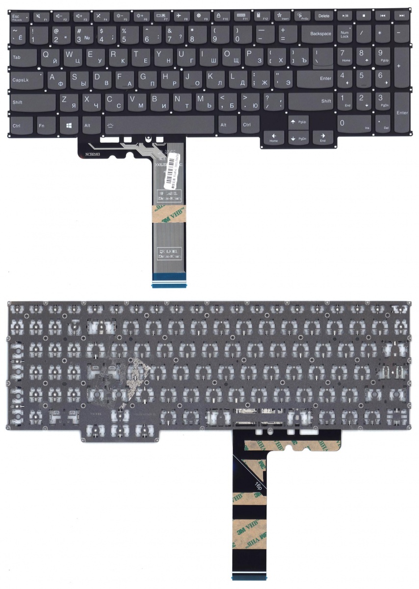

Клавиатура OEM для ноутбука Lenovo IdeaPad 5 Pro-16ACH6, для Lenovo IdeaPad 5 Pro-16ACH6, p/n: PO5SXB-RU