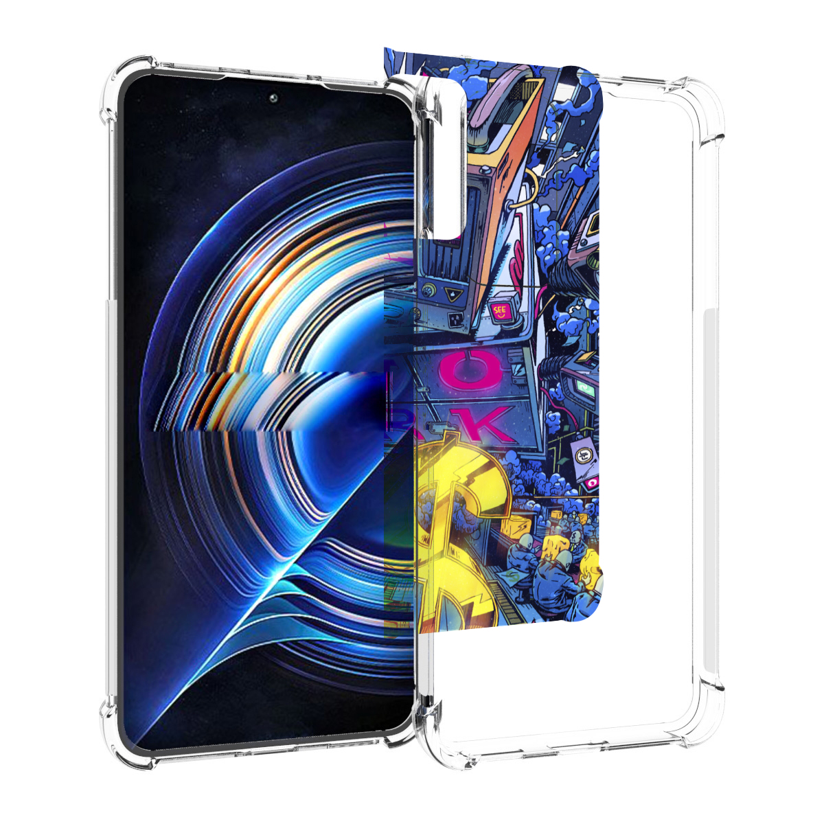 

Чехол MyPads футуристичная картинка для Tecno Camon 19 Neo, Прозрачный, Tocco