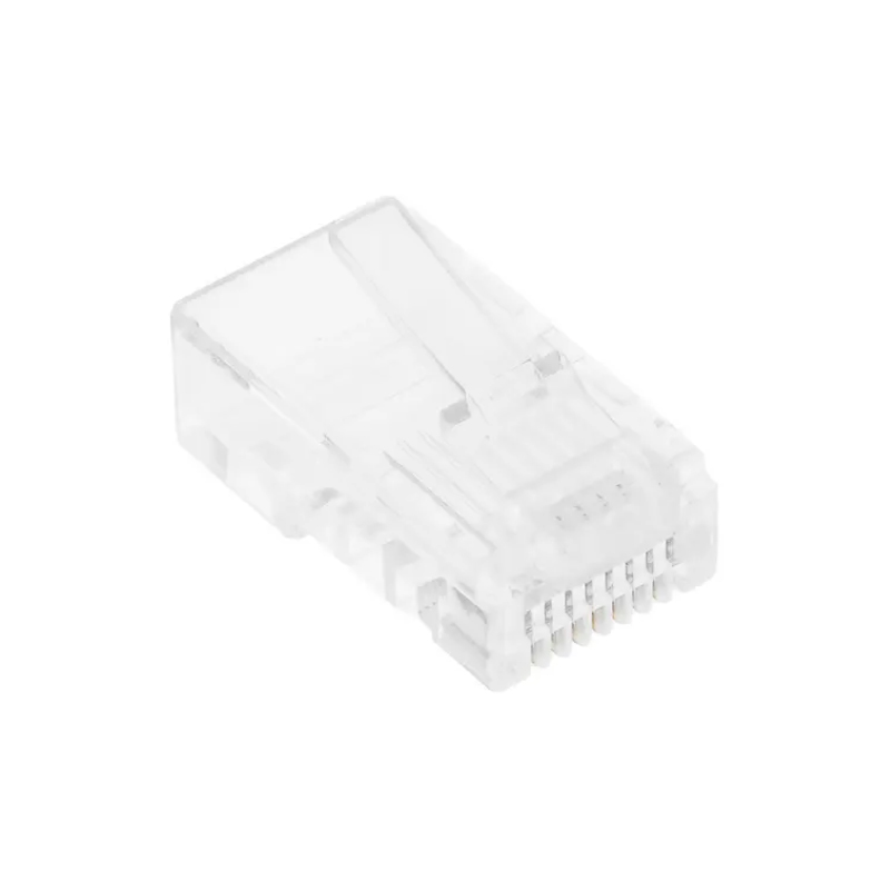 

Коннектор Gembird RJ-45 вилка м (PLUG3UP6/5) прозрачный