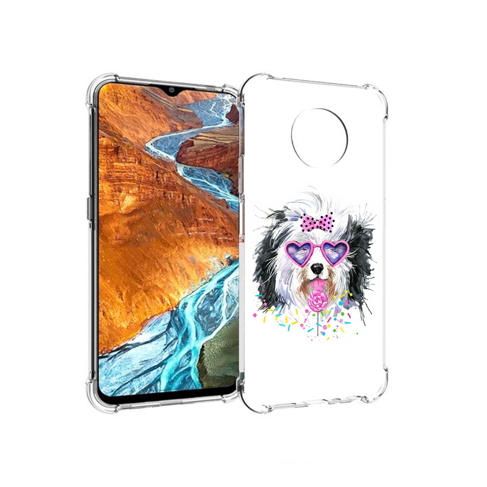 

Чехол MyPads Tocco для Nokia G300 пушистик (PT224563.108.559), Прозрачный, Tocco
