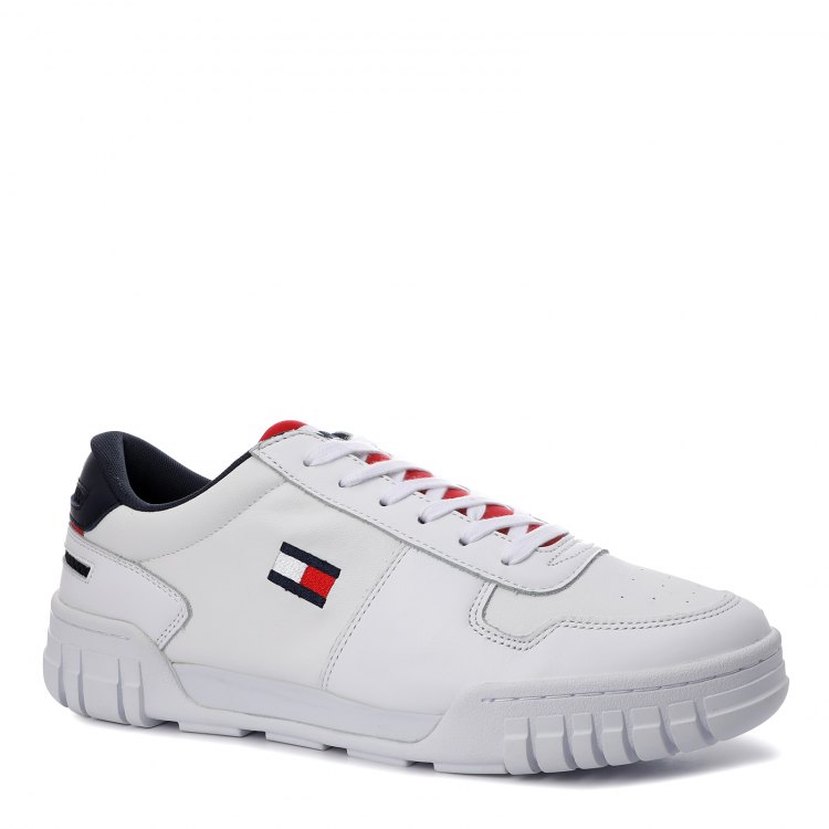 

Кроссовки мужские Tommy Jeans EM0EM00487 белые 45 EU