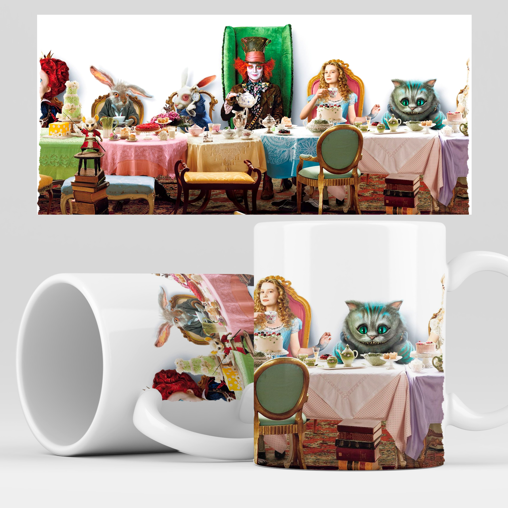 

Кружка RocketCup с принтом "Алиса в стране чудес", Alice03