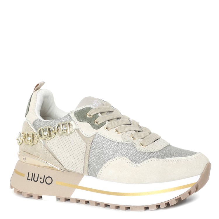 

Кроссовки женские Liu Jo BF2095_З бежевые 36 EU, BF2095_З