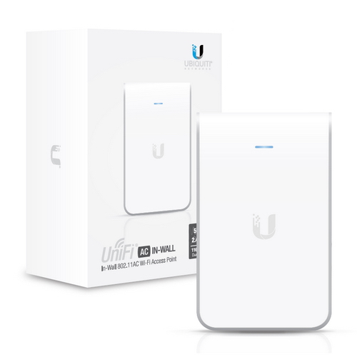 

Точка доступа Wi-Fi Ubiquiti UniFi AP AC In-Wall белый (UAP-AC-IW), UniFi AP AC In-Wall