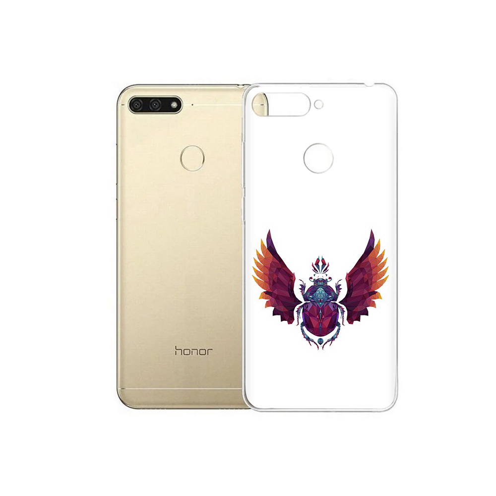 Чехол MyPads Tocco для Huawei 7C алмазный скоробей (PT111175.61.219)