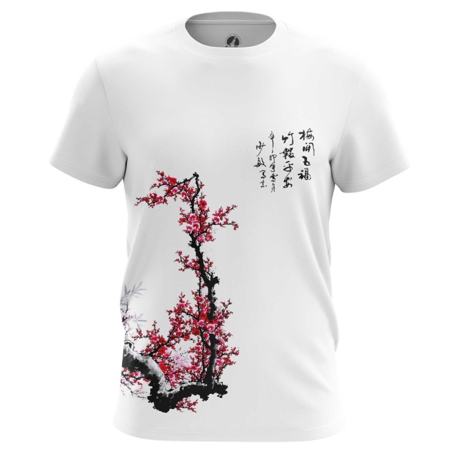 

Футболка мужская teestore Сакура белая M, Белый, Сакура