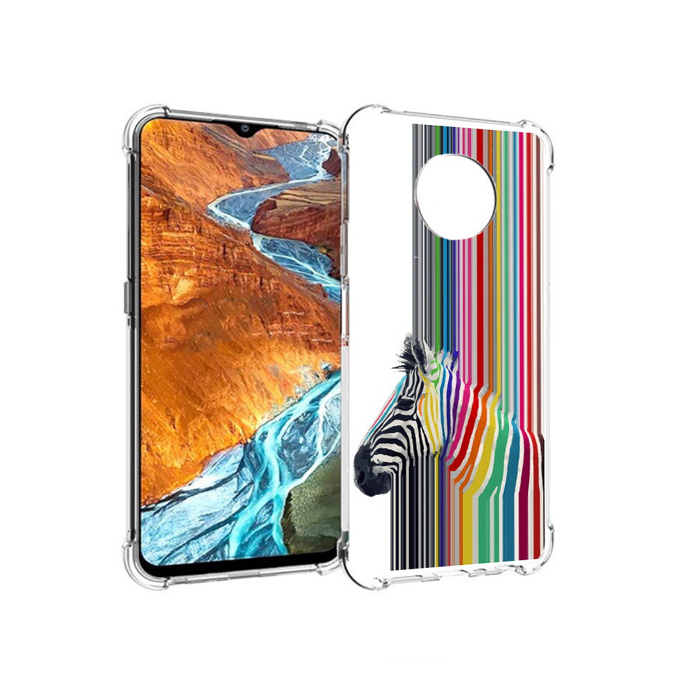 

Чехол MyPads Tocco для Nokia G300 радужная зебра (PT224563.108.565), Прозрачный, Tocco