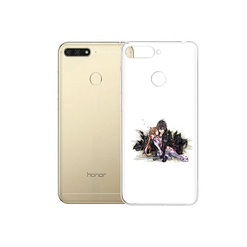 

Чехол MyPads Tocco для Huawei 7C аниме асуна (PT111175.61.222), Прозрачный, Tocco