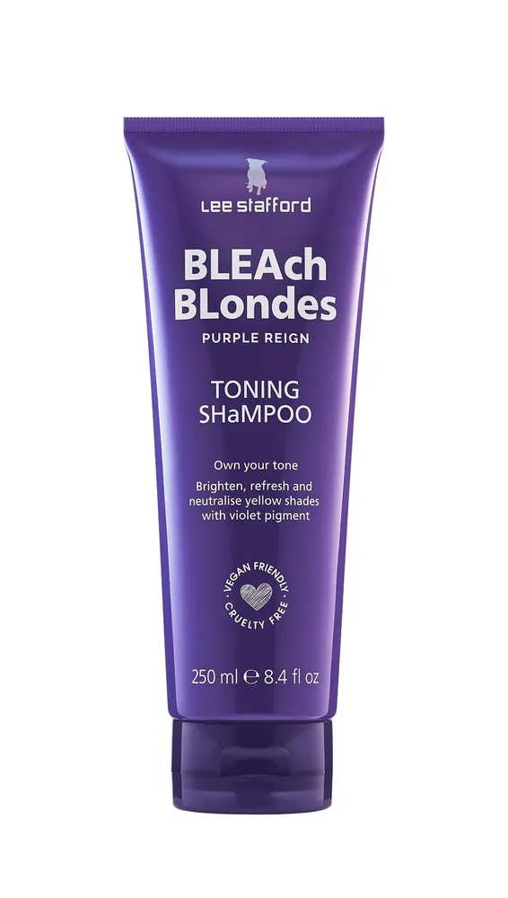 

Шампунь Lee Stafford Bleach Blondes Purple Reign, для осветленных волос, 250мл