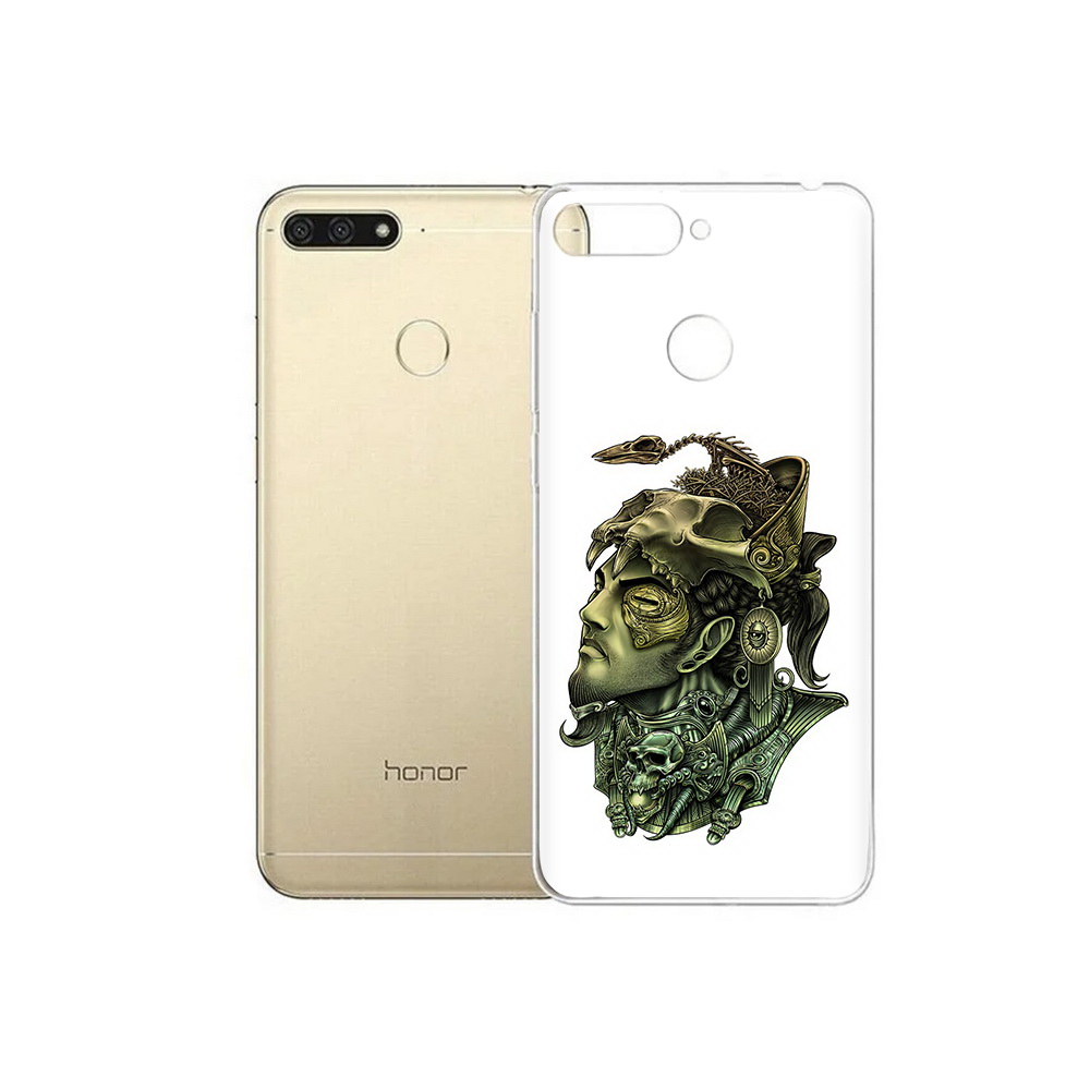 

Чехол MyPads Tocco для Huawei 7C бронзовый воин (PT111175.61.248), Прозрачный, Tocco