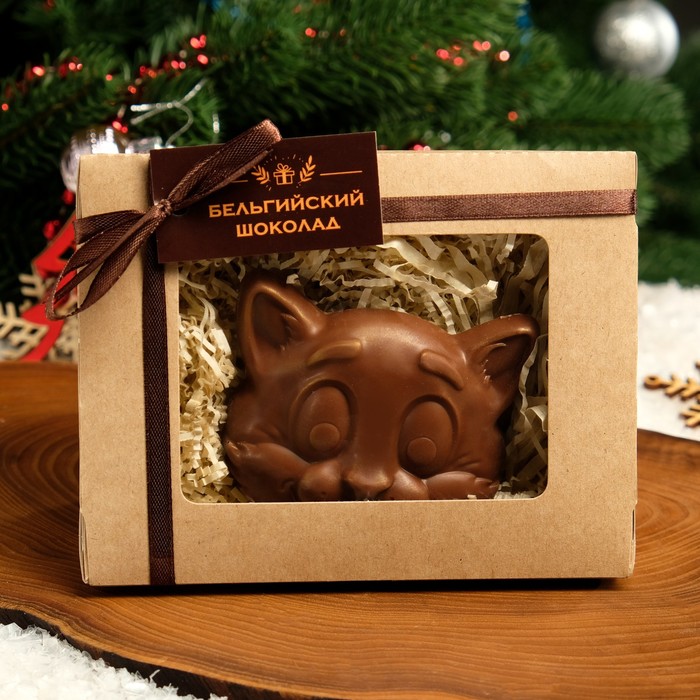 

Шоколадная фигурка Кот, 80 г