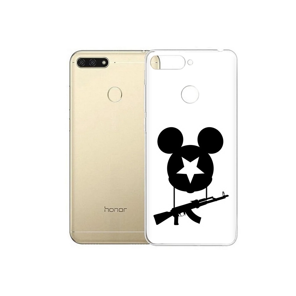 

Чехол MyPads Tocco для Huawei 7C АК Микки (PT111175.61.26), Прозрачный, Tocco