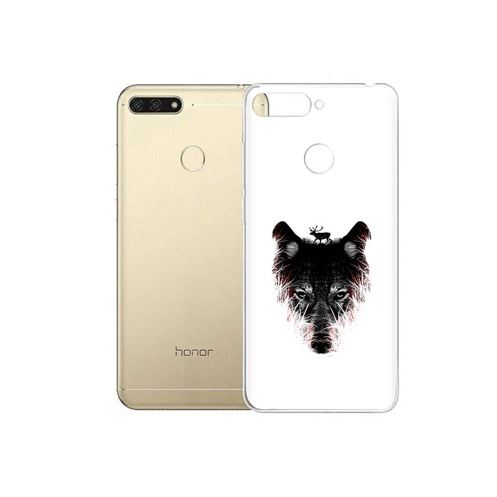 

Чехол MyPads Tocco для Huawei 7C волк в траве (PT111175.61.267), Прозрачный, Tocco