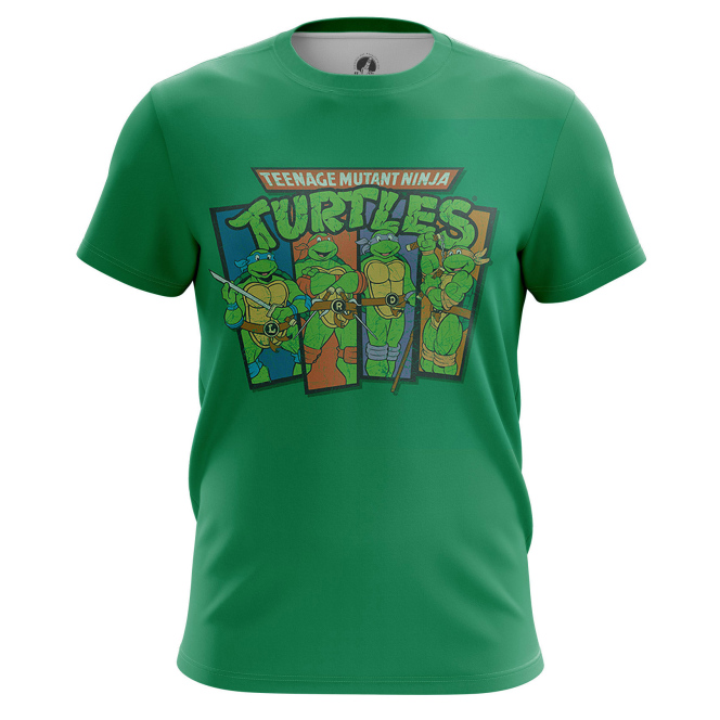 

Футболка мужская teestore Черепашки Ниндзя зеленая 3XL, Зеленый, Черепашки Ниндзя