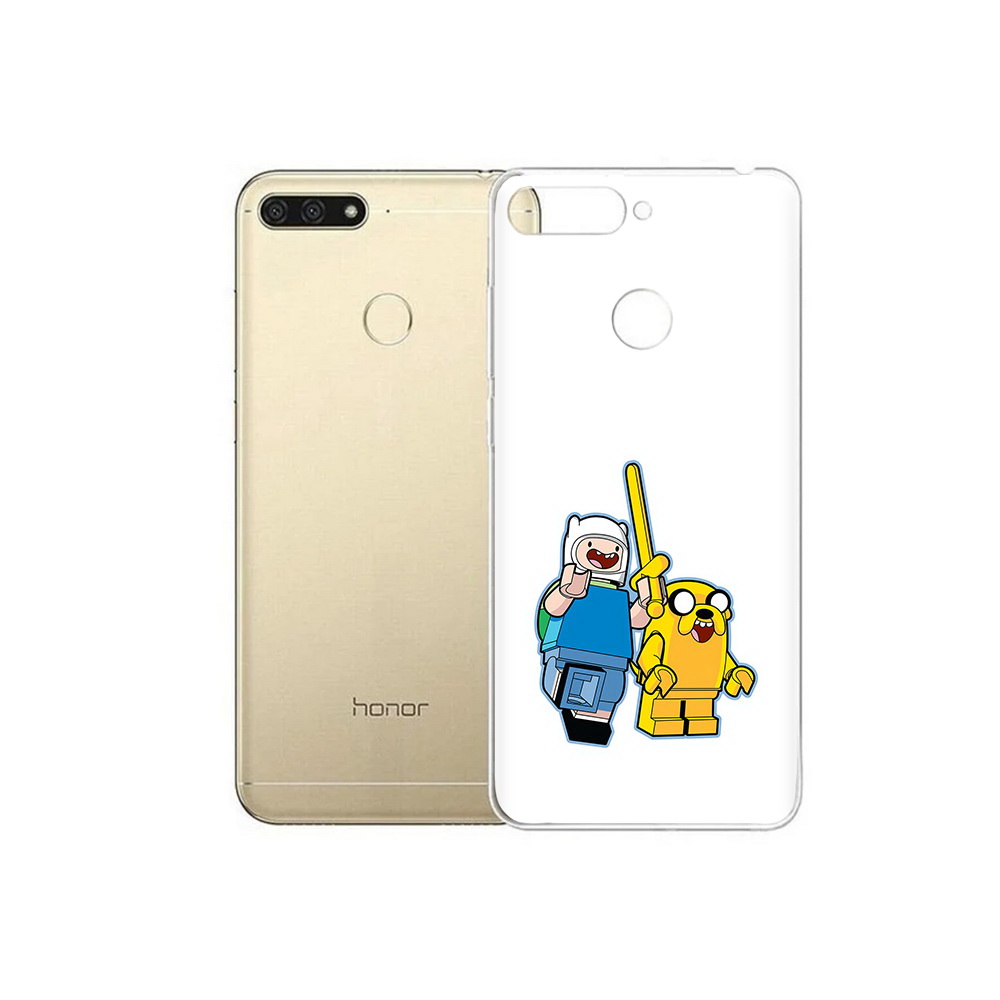 

Чехол MyPads Tocco для Huawei 7C время приключений лего (PT111175.61.274), Прозрачный, Tocco