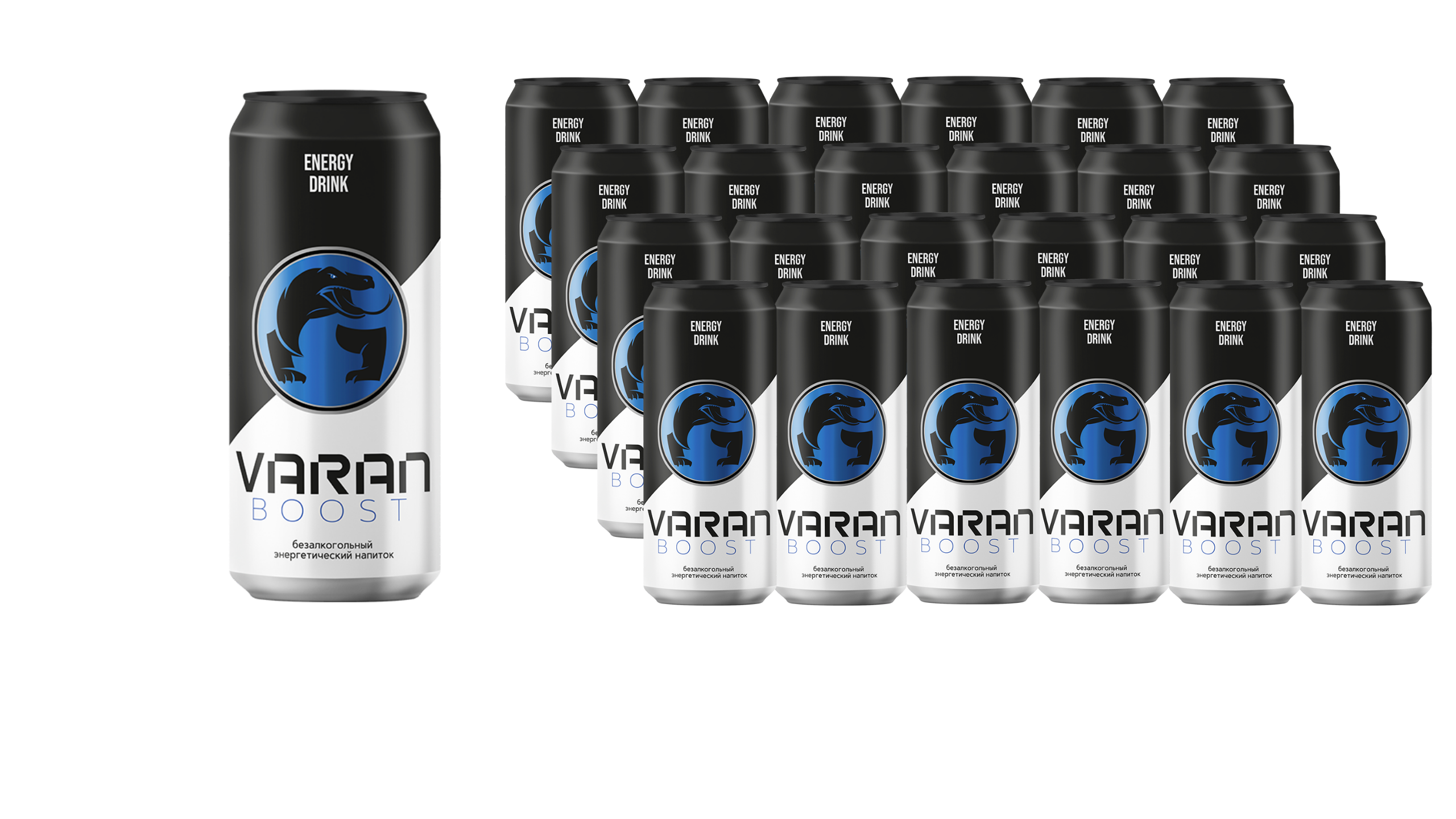 Энергетический напиток Очаково Varan Boost, 0,5 л х 24 шт
