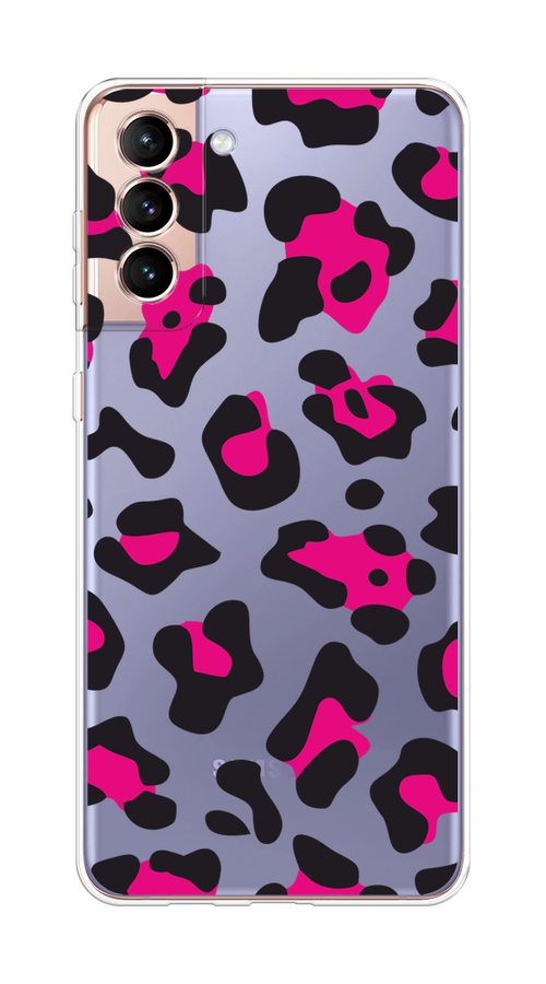 

Чехол на Samsung Galaxy S21 Plus "Pink cow spots", Черный;розовый, 2102150-1