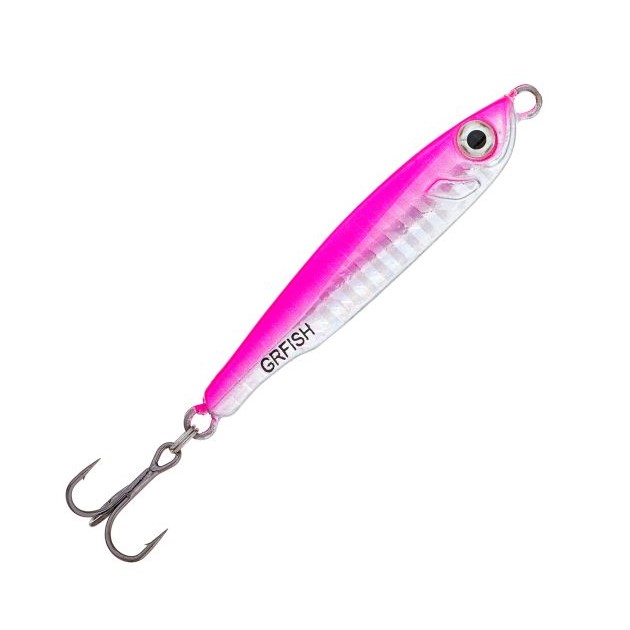 

Пилькер Grfish Allegro 74s 30гр. 74мм. P33, Розовый, Grfish Allegro 74s 30гр. 74мм. P33