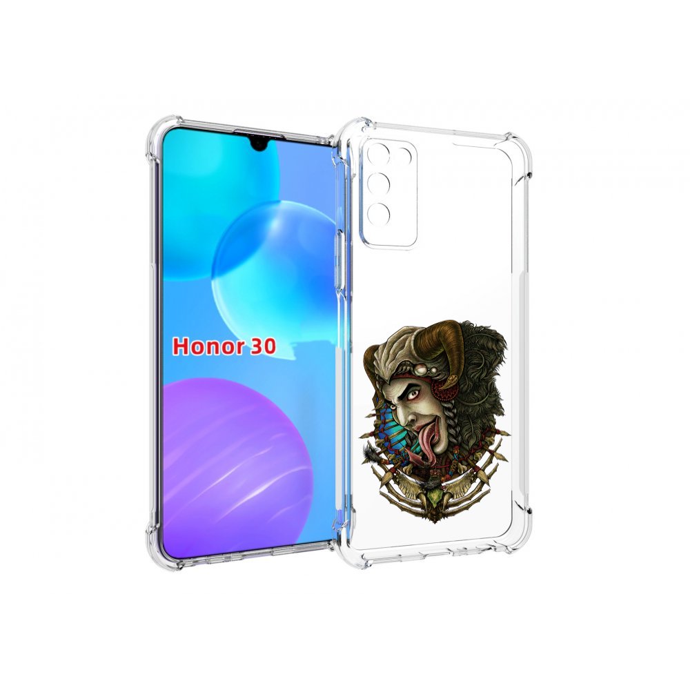 

Чехол MyPads длинный язык для Huawei Honor 30 Lite, Tocco