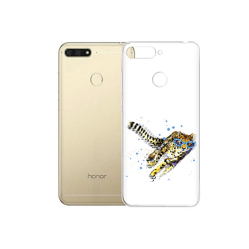 

Чехол MyPads Tocco для Huawei 7C гепард в очках (PT111175.61.287), Прозрачный, Tocco