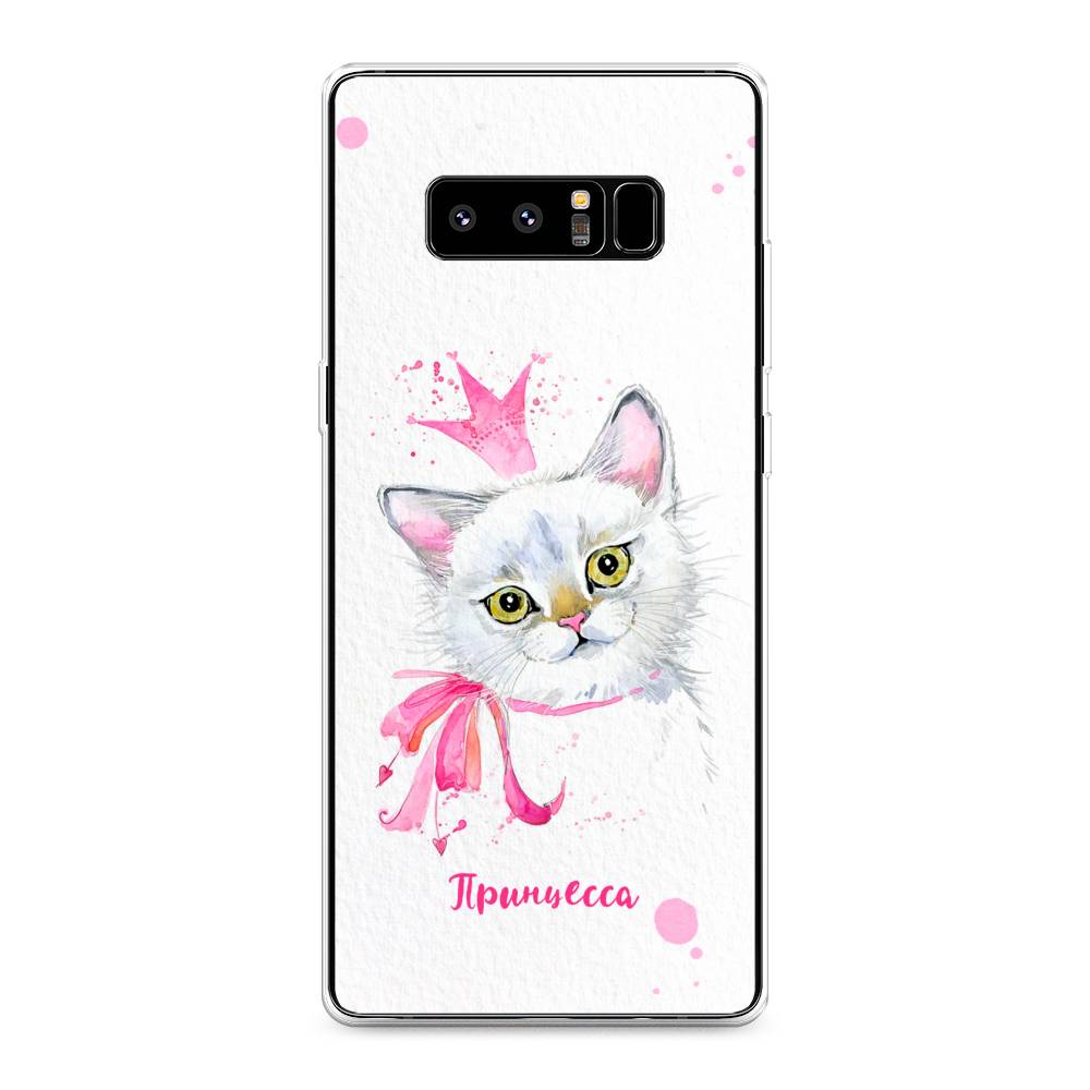 

Чехол Awog на Samsung Galaxy Note 8 "Моя принцесса", Белый;розовый;серый, 25250-6