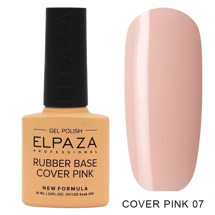 База ELPAZA Rubber Base COVER PINK №7 наручники декоративные pink rabbit из двух ремешков черные