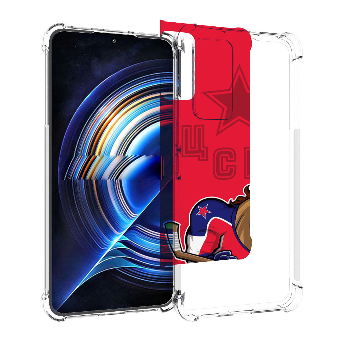 

Чехол MyPads хк цска мужской для Tecno Camon 19 Neo, Прозрачный, Tocco