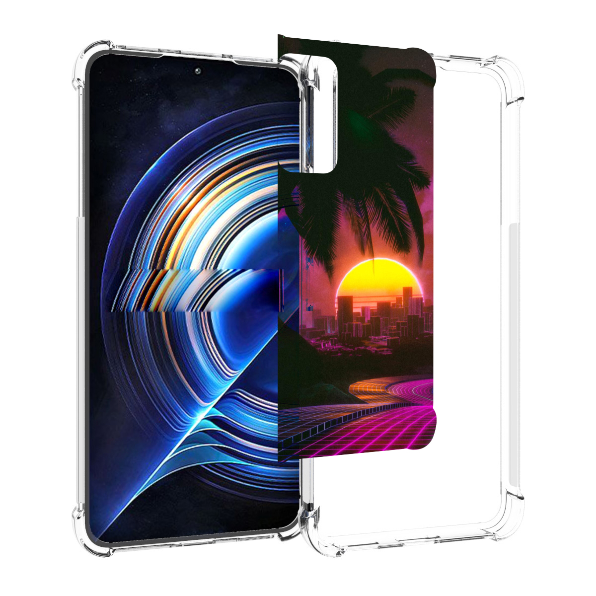 

Чехол MyPads хотлайнмайами 2 для Tecno Camon 19 Neo, Прозрачный, Tocco