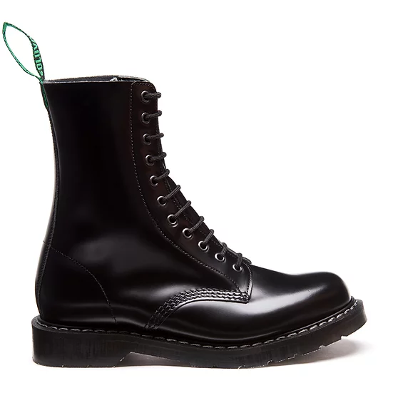 

Ботинки женские SOLOVAIR 11eye Derby Boots черные 4.5 UK, 11eye Derby Boots
