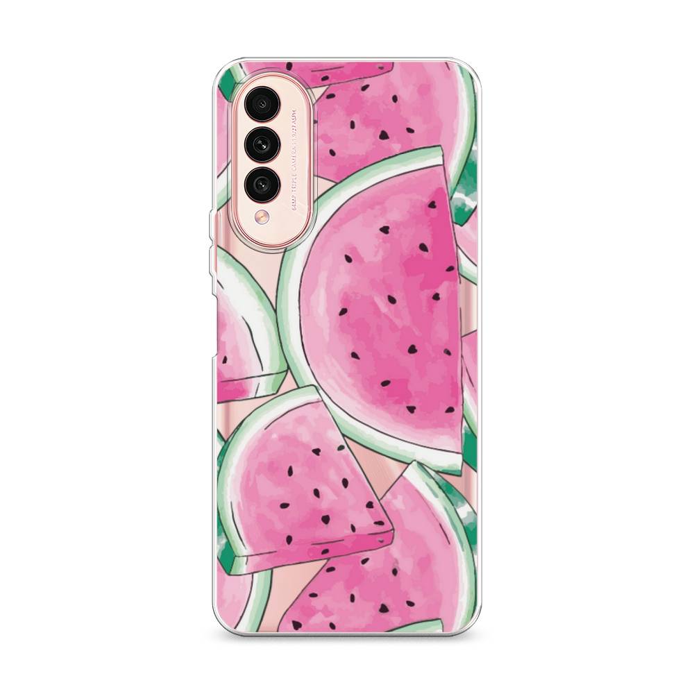 

Чехол Awog на Wiko T50 "Акварельные арбузы", Разноцветный