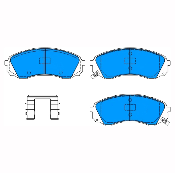 

Колодки тормозные дисковые передн HYUNDAI: H1 07-09, GRAND STAREX 07-09 KIA: GRAND CARNIV