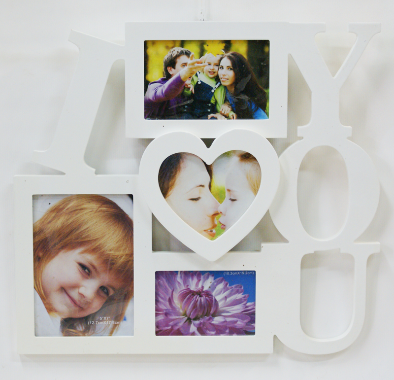 

Фоторамка настенная I LOVE YOU.