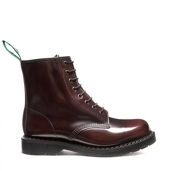 

Ботинки женские SOLOVAIR 8eye Derby boot Burgundy Rub off бордовые 3.5 UK, 8eye Derby boot Burgundy Rub off