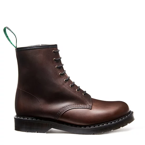 

Ботинки женские SOLOVAIR 8eye Derby boot Crazy Horse коричневые 4.5 UK, 8eye Derby boot Crazy Horse