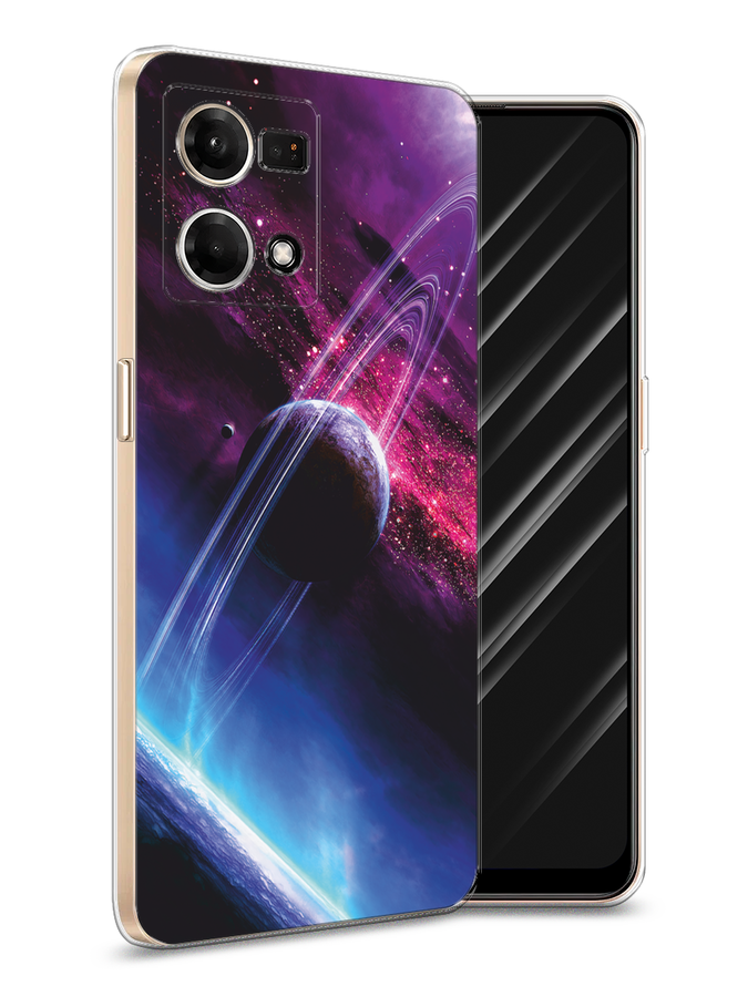 

Чехол Awog на Oppo Reno 7 4G/8 4G "Космос", Разноцветный